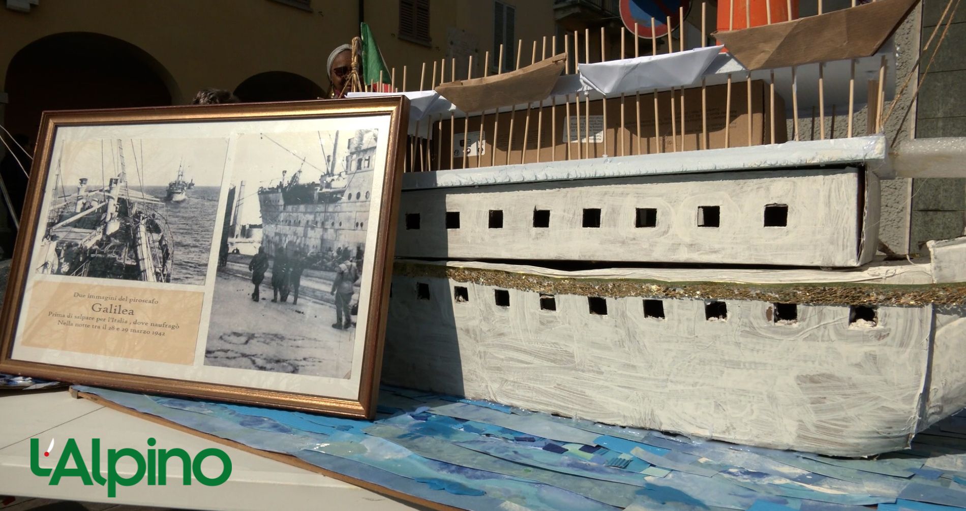 L'Alpino - A Sala Baganza il ricordo della nave Galilea